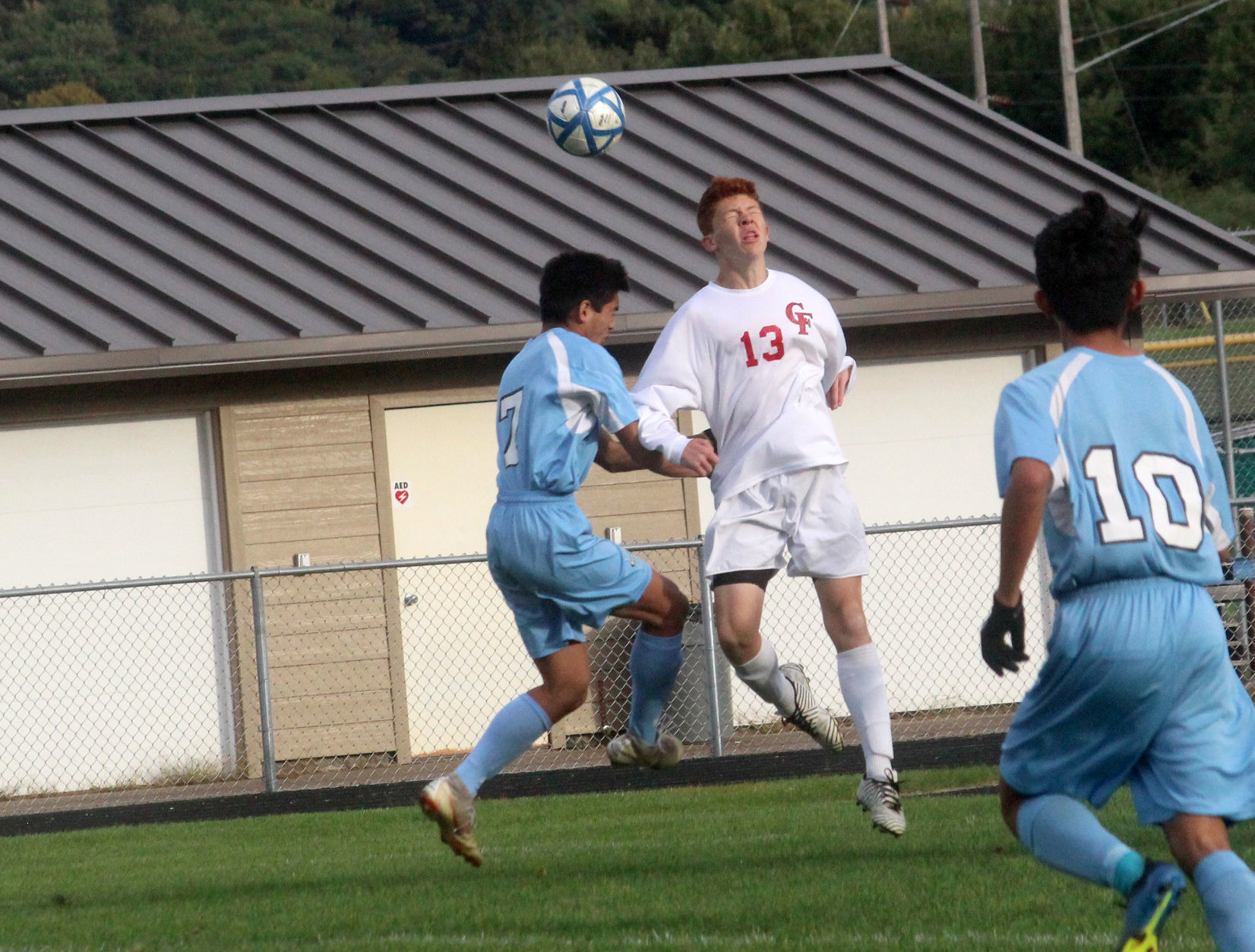 Chi-Hi boys soccer at Eau Claire North boys soccer 10-4-18